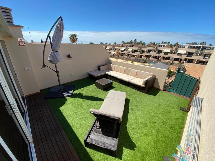 Cozy 2-Floor Apartment With Pool - Casa Nivaria Costa Del Silencio Kültér fotó